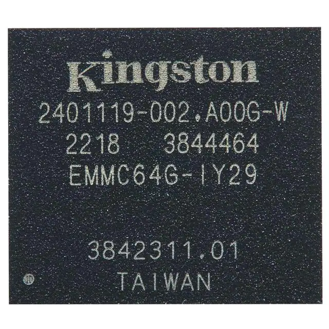 EMMC64G-IY29-5B101 Kingston Technology electronic component