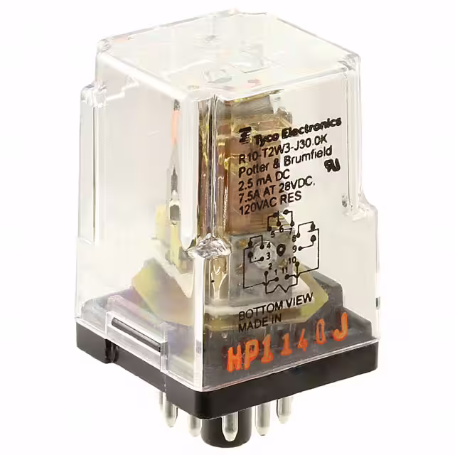 R10-T2W3-J30.0K TE Connectivity Potter & Brumfield Relays electronic component