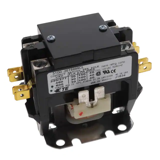 3100-20T6999CL TE Connectivity Potter & Brumfield Relays electronic component