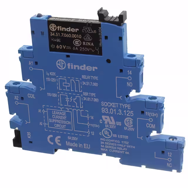 38.51.3.125.0060 Finder Relays, Inc. electronic component