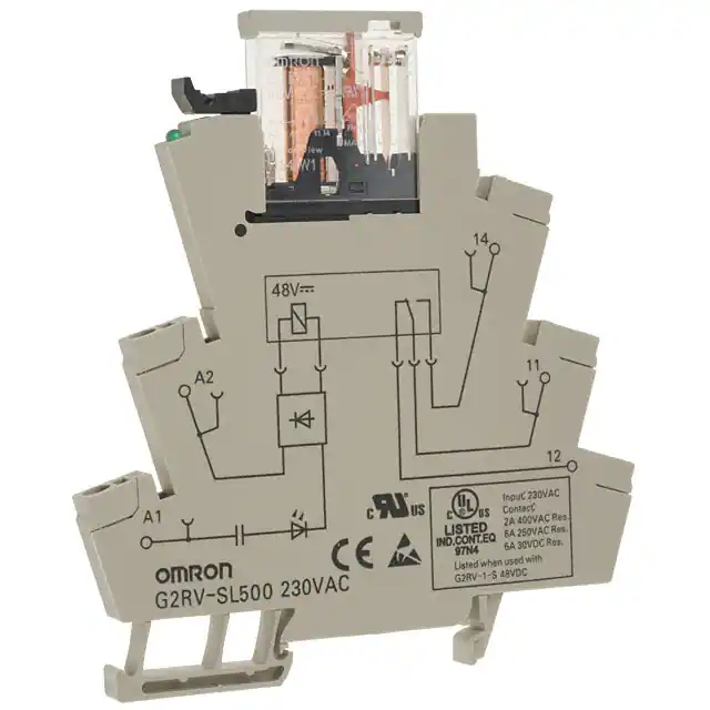G2RV-SL500 AC230 Omron Automation and Safety electronic component