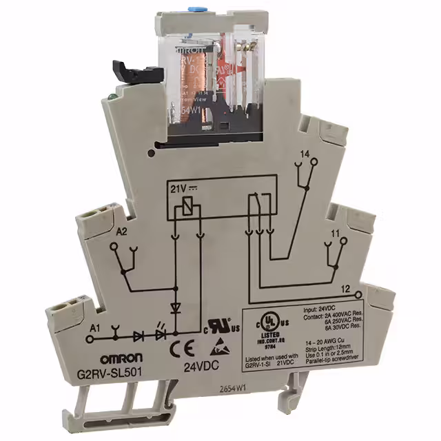 G2RV-SL501-DC24 Omron Automation and Safety electronic component