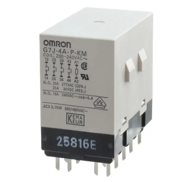 G7J-4A-P-KM AC200/240 Omron Automation and Safety electronic component