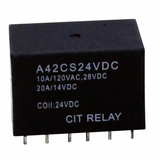 A42CS24VDC CIT Relay and Switch electronic component