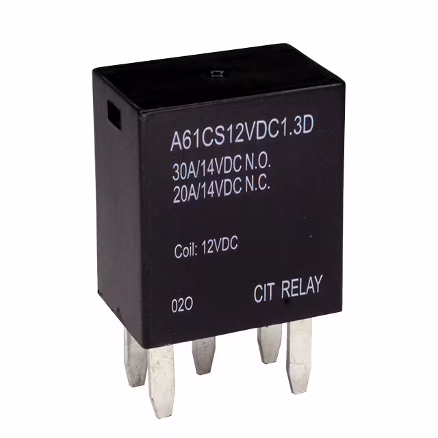 A61CS12VDC1.3D CIT Relay and Switch electronic component
