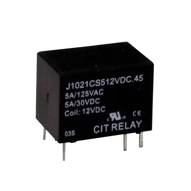 J1021CS512VDC.45 CIT Relay and Switch electronic component