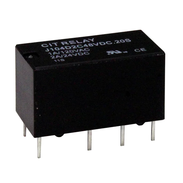 J104D2C48VDC.20S CIT Relay and Switch electronic component