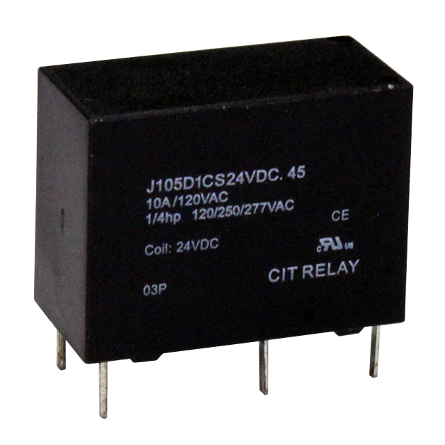 J105D1CS24VDC.45 CIT Relay and Switch electronic component