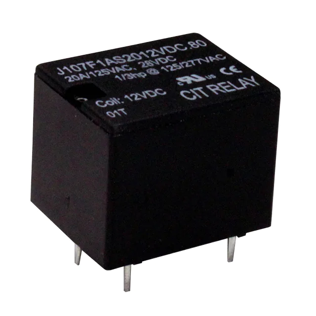 J107F1AS2012VDC.80 CIT Relay and Switch electronic component