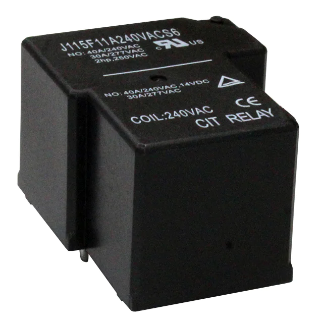 J115F11A240VACS6 CIT Relay and Switch electronic component