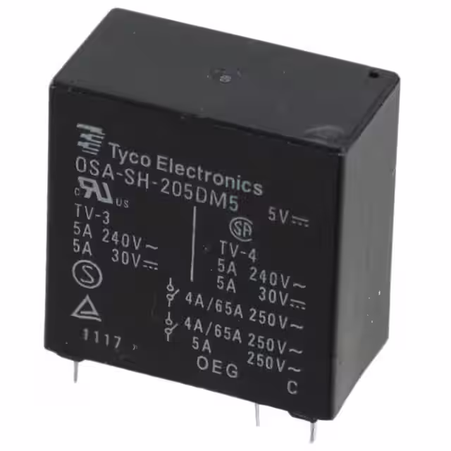 OSA-SH-205DM5,600 TE Connectivity Potter & Brumfield Relays electronic component