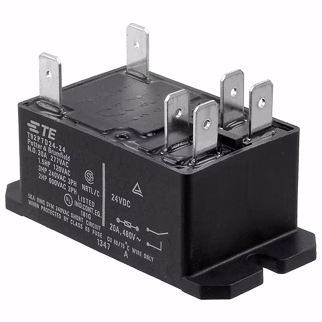 T92P7D24-24 TE Connectivity Potter & Brumfield Relays electronic component