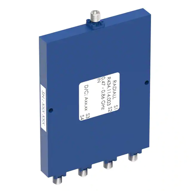 R434114003 Radiall USA, Inc. electronic component