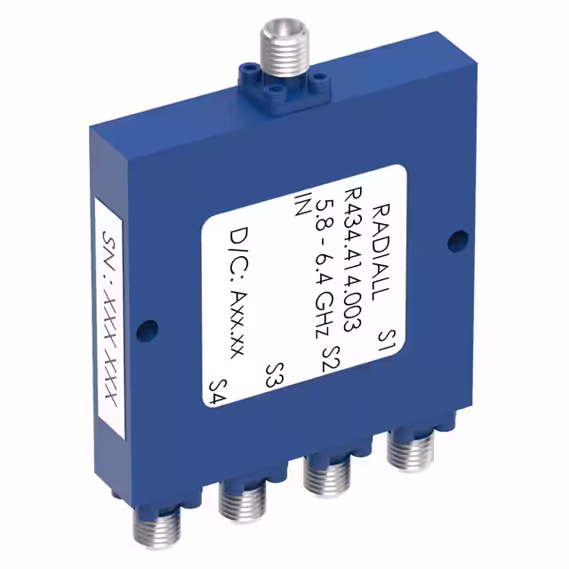 R595433215 Radiall USA, Inc. electronic component