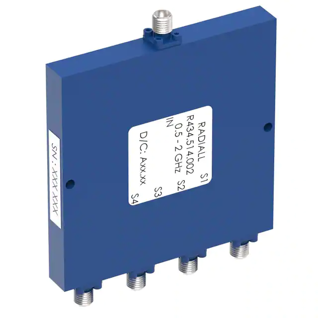 R434514002 Radiall USA, Inc. electronic component