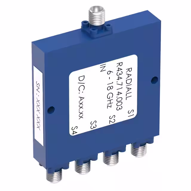 R434714003 Radiall USA, Inc. electronic component