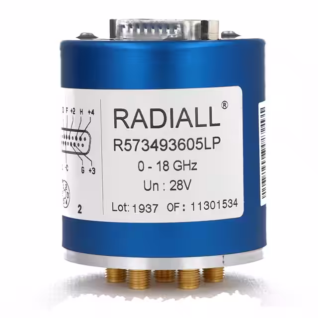 R573493605LP Radiall USA, Inc. electronic component