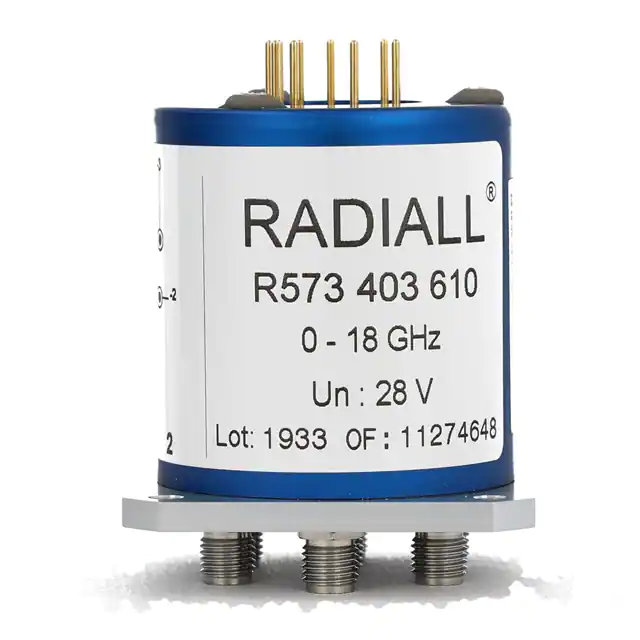 R573933600 Radiall USA, Inc. electronic component