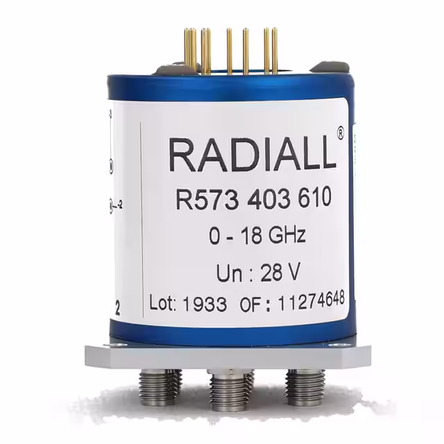 R573J33600 Radiall USA, Inc. electronic component