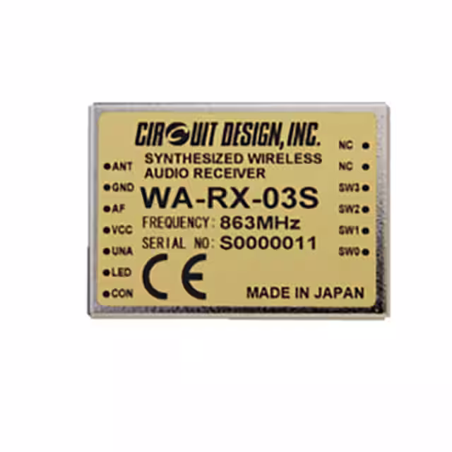 WA-RX-03S Circuit Design electronic component