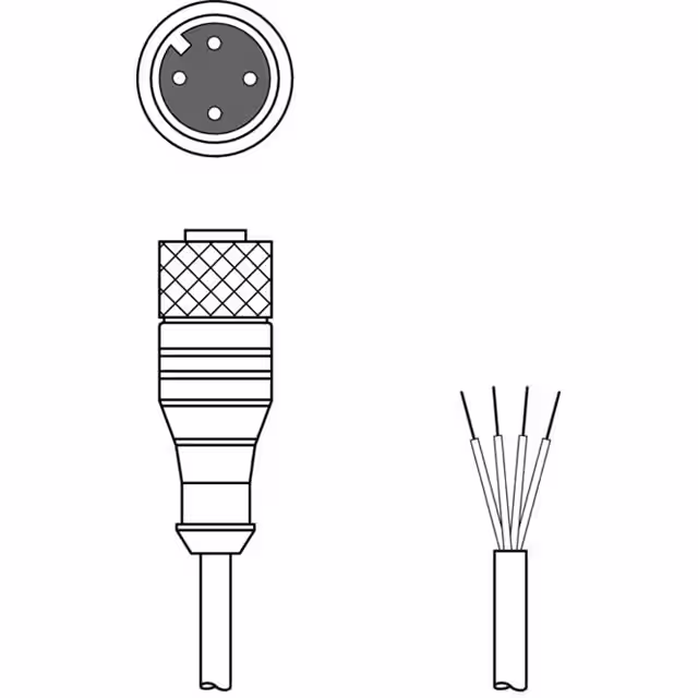 KD U-M12-4A-P1-050 Leuze electronic component