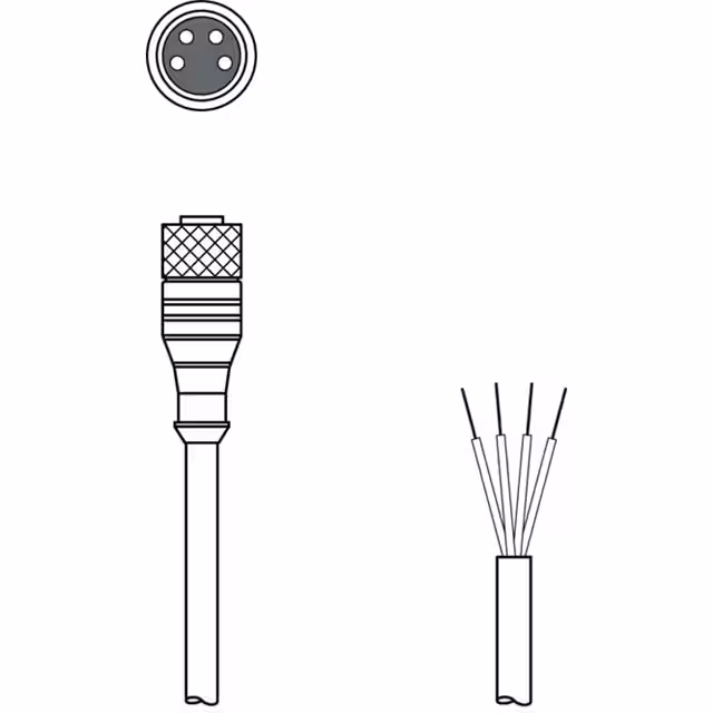 KD U-M8-4A-V1-050 Leuze electronic component