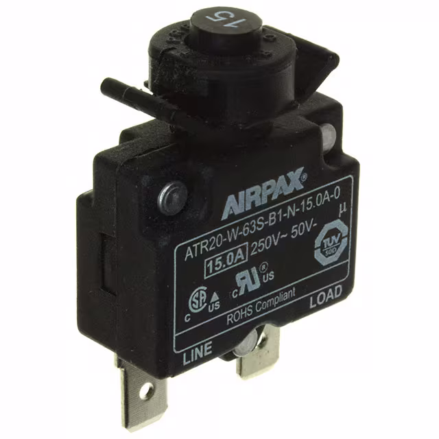 ATR20-W-63S-B1-N-15.0A-0 Sensata-Airpax electronic component