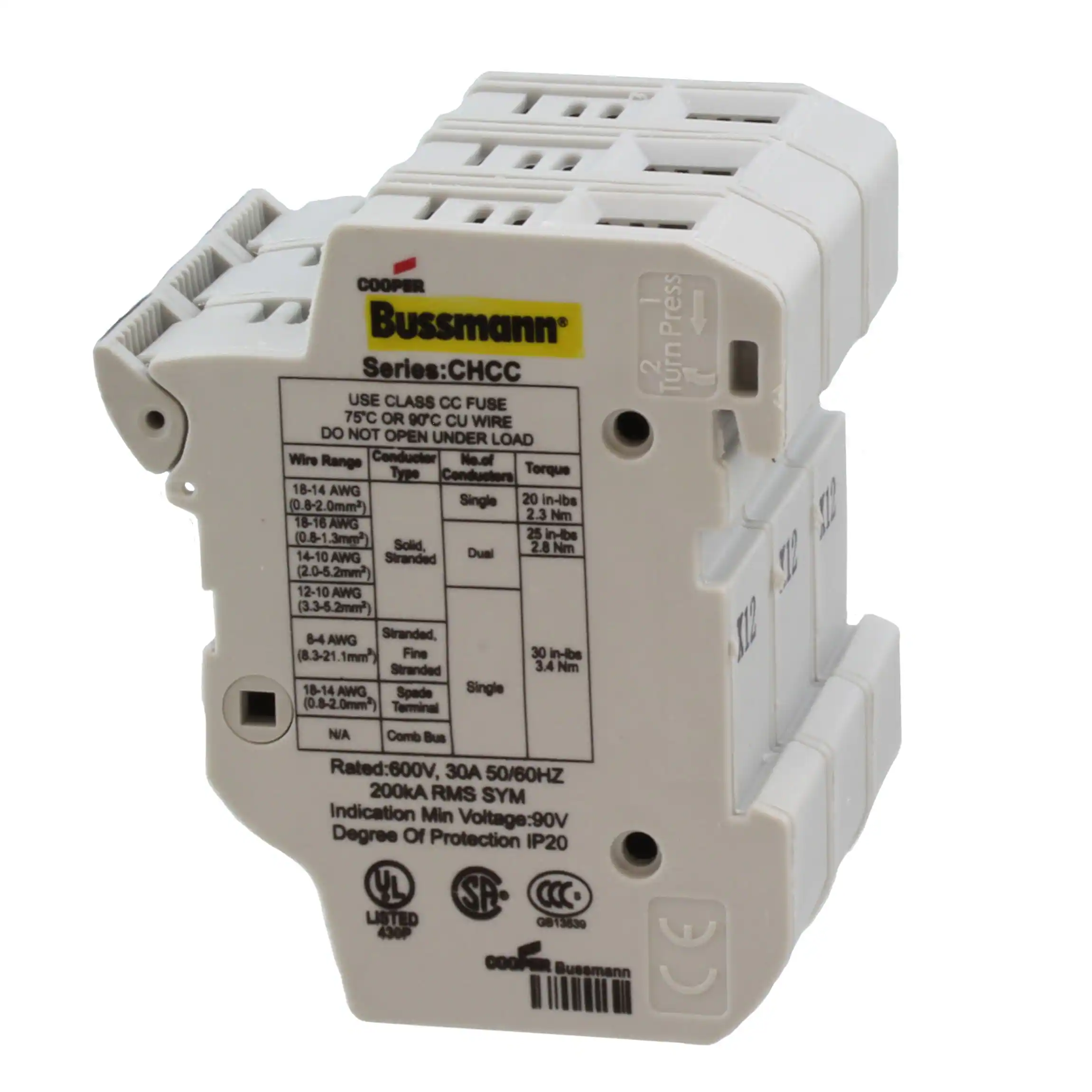 CHCC3DIU Eaton - Bussmann Electrical Division electronic component