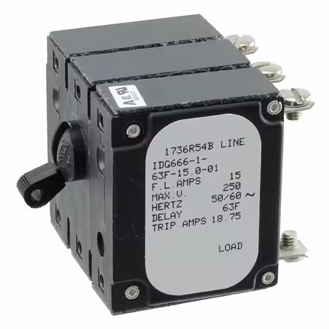 IDG666-1-63F-15.0-01 Sensata-Airpax electronic component