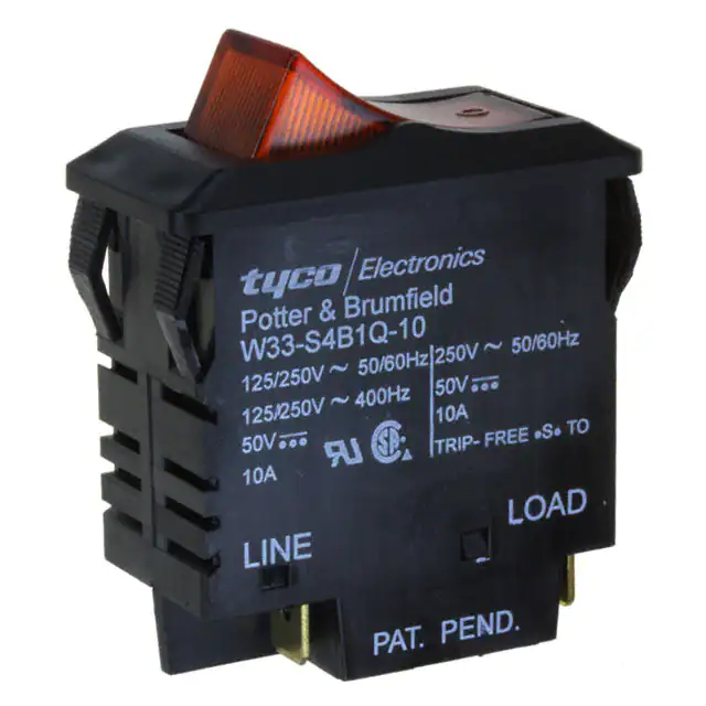 W33-S4B1Q-10 TE Connectivity Potter & Brumfield Relays electronic component