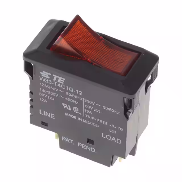 W33-T4C1Q-12 TE Connectivity Potter & Brumfield Relays electronic component