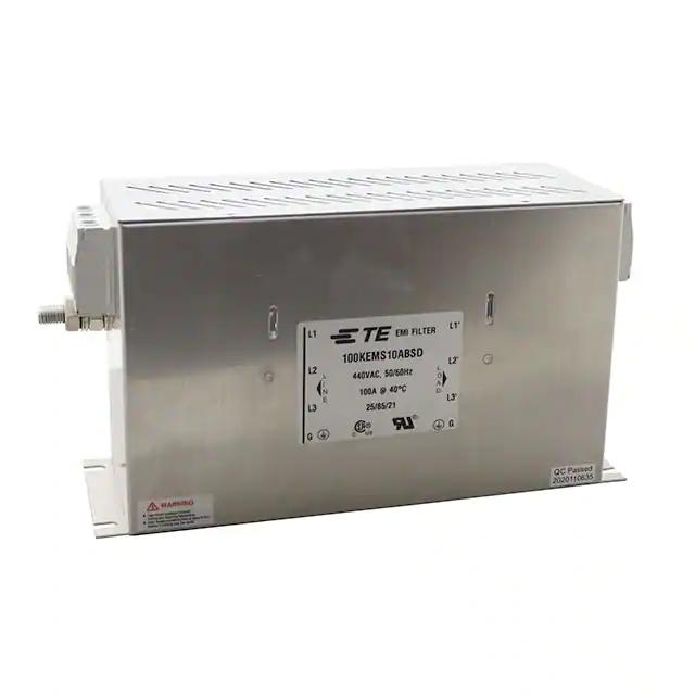100KEMS10ABSD TE Connectivity Corcom Filters electronic component