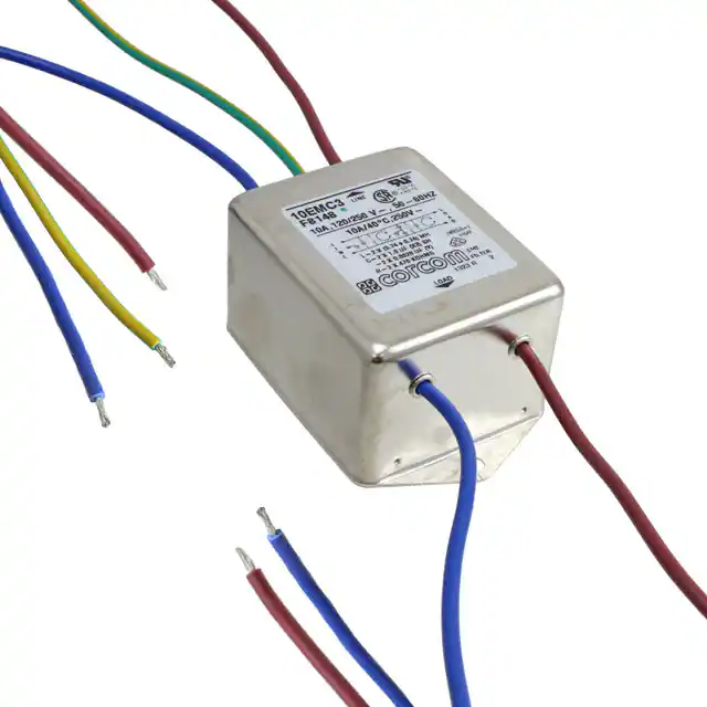 10EMC3 TE Connectivity Corcom Filters electronic component