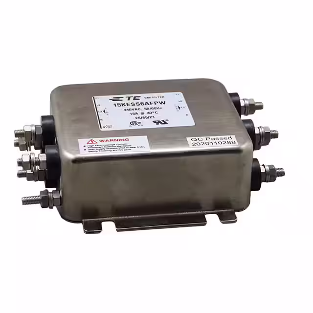 15KESS6AFPW TE Connectivity Corcom Filters electronic component