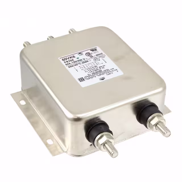 60VK6 TE Connectivity Corcom Filters electronic component