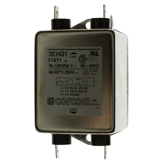 3EHQ1 TE Connectivity Corcom Filters electronic component