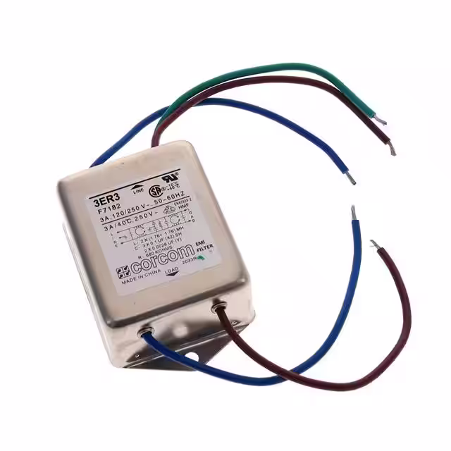 3ER3 TE Connectivity Corcom Filters electronic component