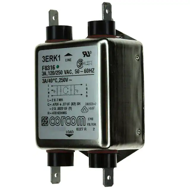 1-1609036-7 TE Connectivity Corcom Filters electronic component