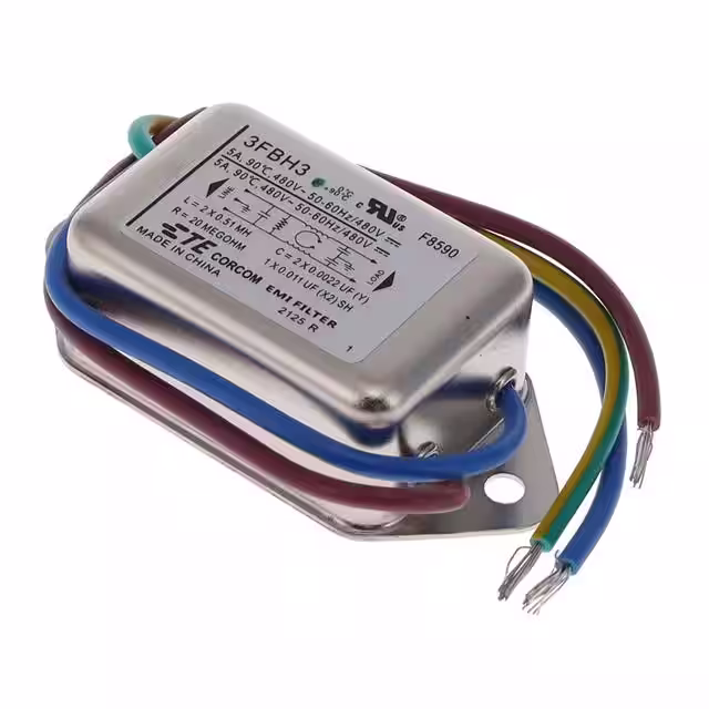3FBH3=F8590 TE Connectivity Corcom Filters electronic component