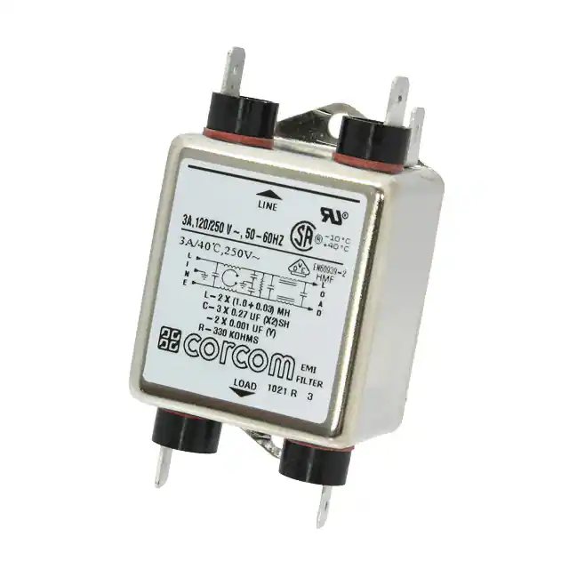 3MV1 TE Connectivity Corcom Filters electronic component