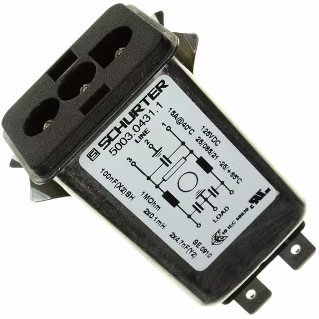 5003.0431.1 SCHURTER Inc. electronic component