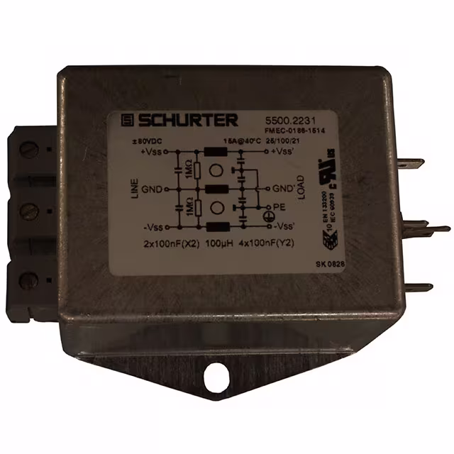5500.2231 SCHURTER Inc. electronic component
