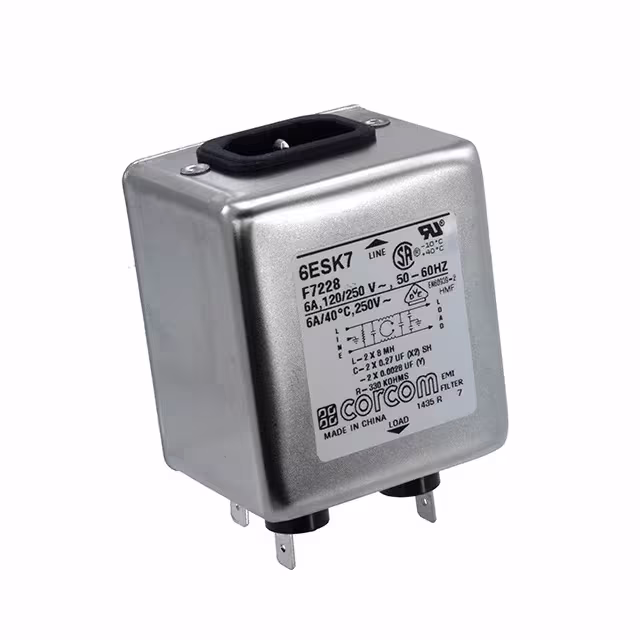 6ESK7 TE Connectivity Corcom Filters electronic component