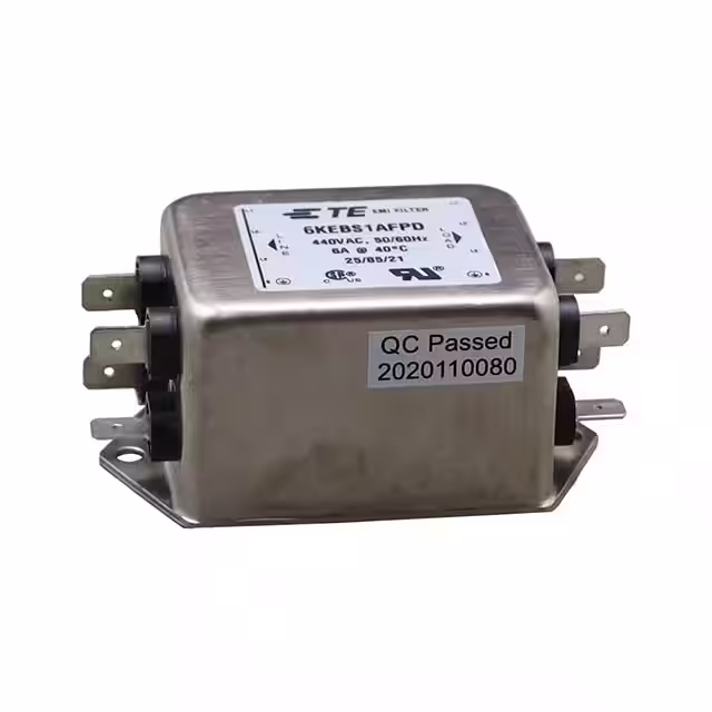 6KEBS1AFPD TE Connectivity Corcom Filters electronic component