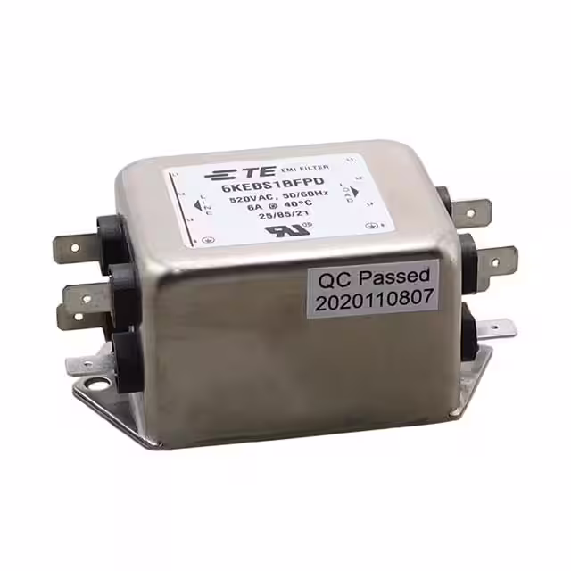 6KEBS1BFPD TE Connectivity Corcom Filters electronic component