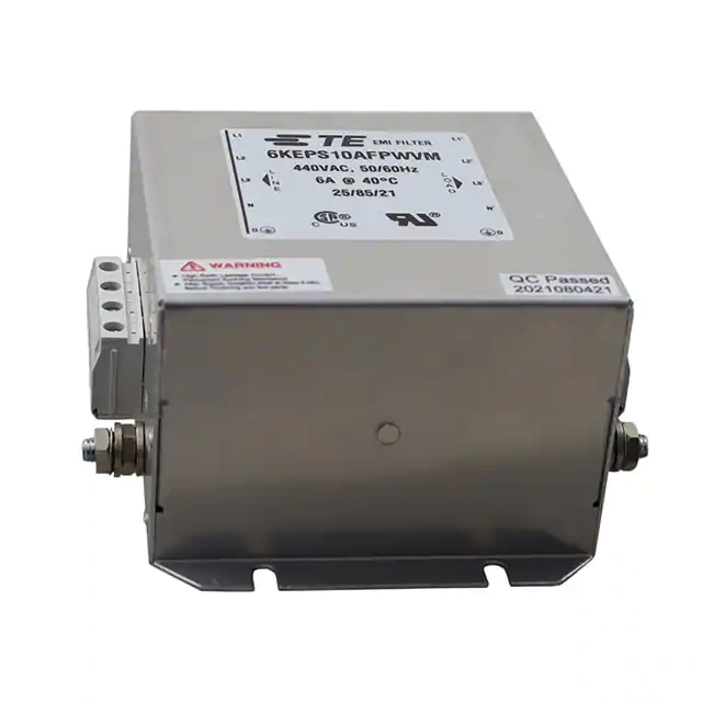 6KEPS10AFPWVM TE Connectivity Corcom Filters electronic component