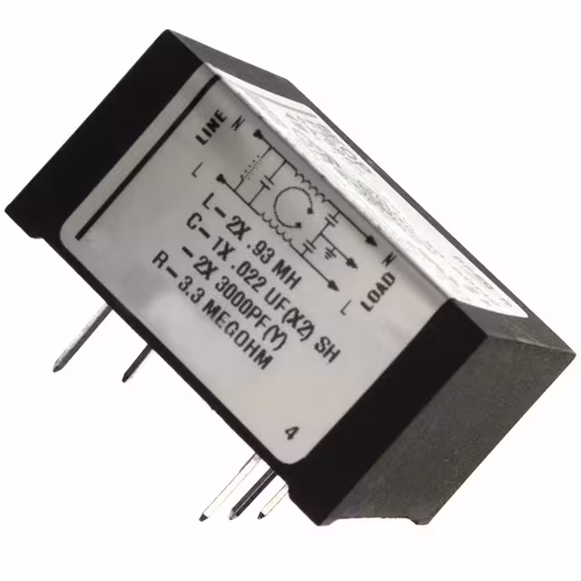 6609064-3 TE Connectivity Corcom Filters electronic component