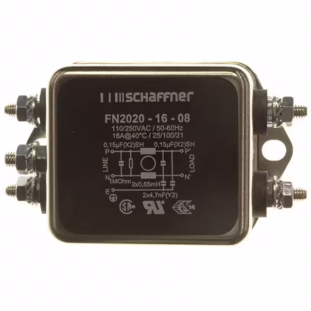 FN2020-16-08 Schaffner EMC Inc. electronic component