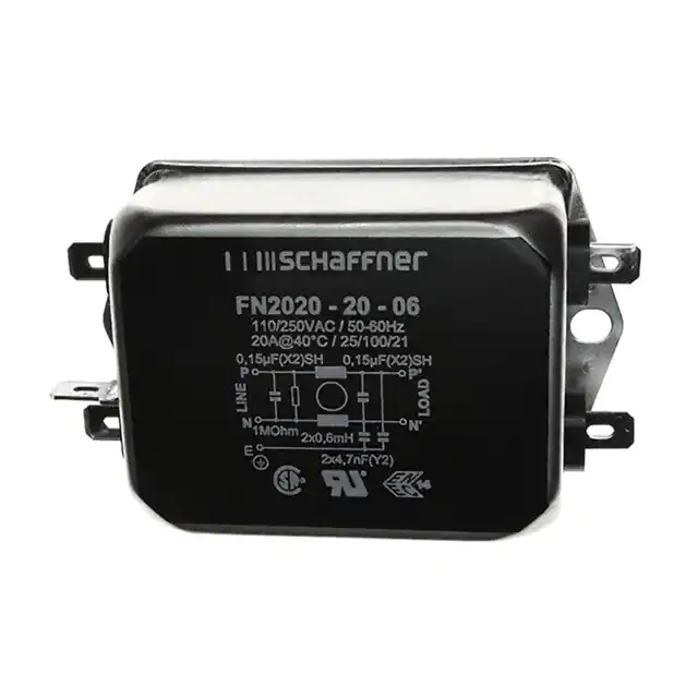 FN2020-20-06 Schaffner EMC Inc. electronic component