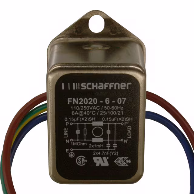 FN2020-6-07 Schaffner EMC Inc. electronic component